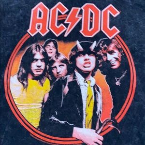 New AC DC Tee